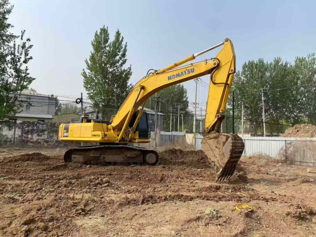 KOMATSU PC360-7 used excavator photo 5