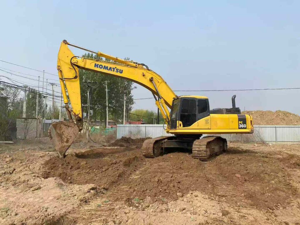 KOMATSU PC360-7 used excavator photo 6