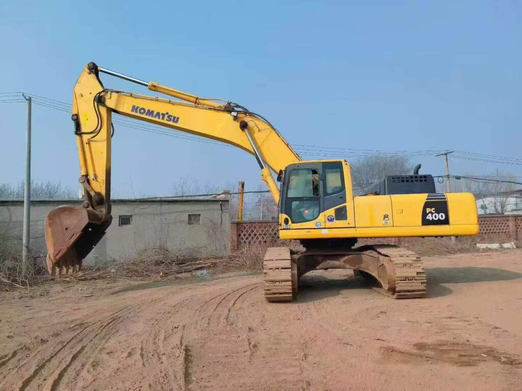 KOMATSU PC400-8 used excavator photo 1