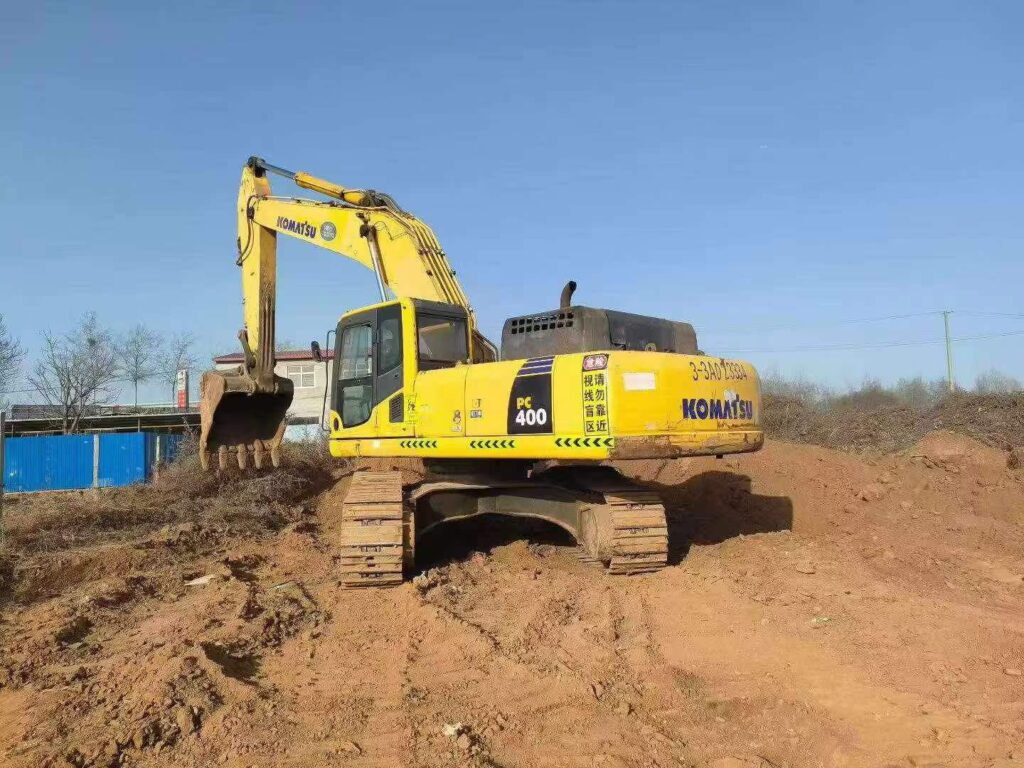 KOMATSU PC400-8 used excavator photo 2