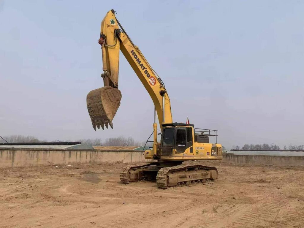 KOMATSU PC450-8 used excavator photo 1