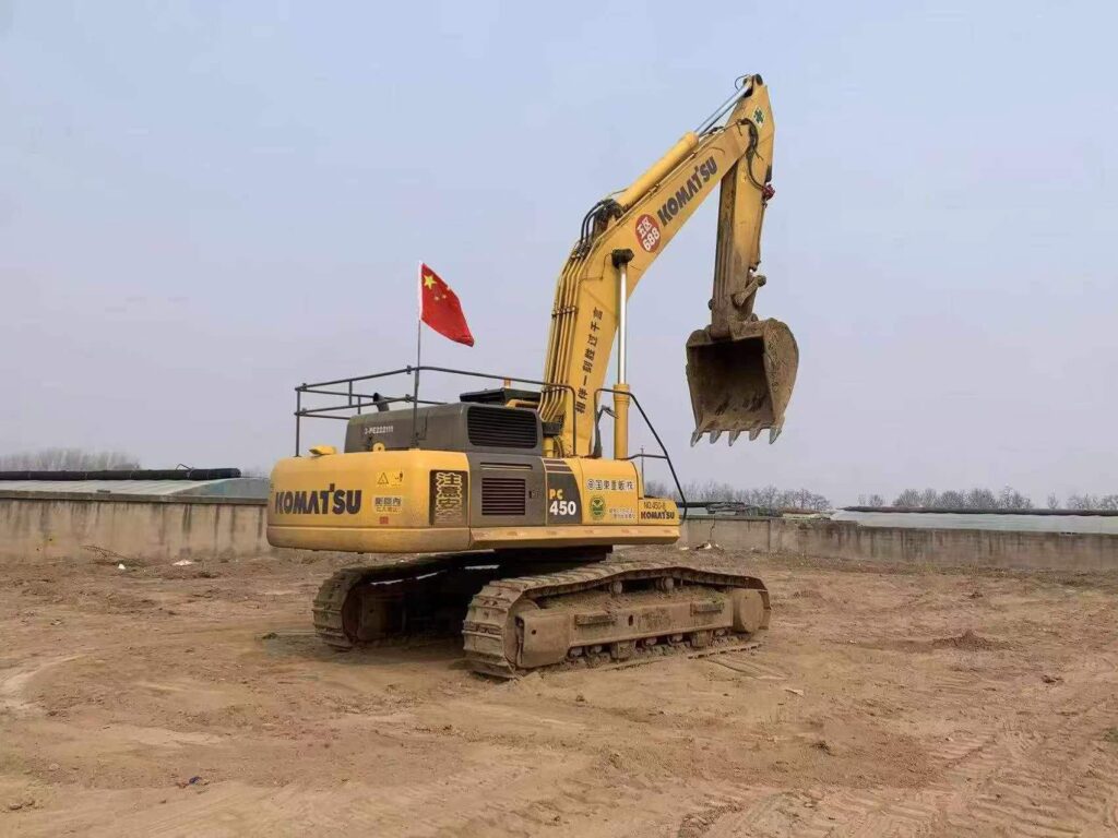KOMATSU PC450-8 used excavator photo 3