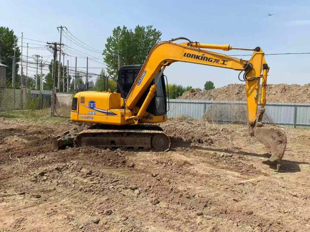 LONKING LG90 used excavator photo 2