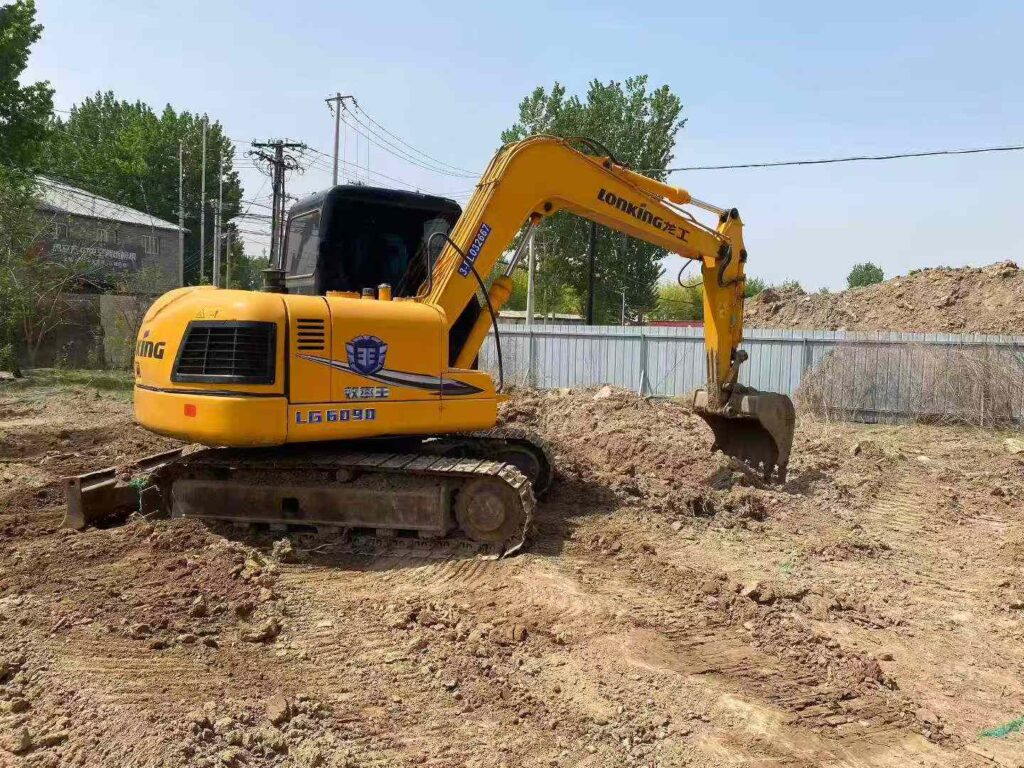 LONKING LG90 used excavator photo 4