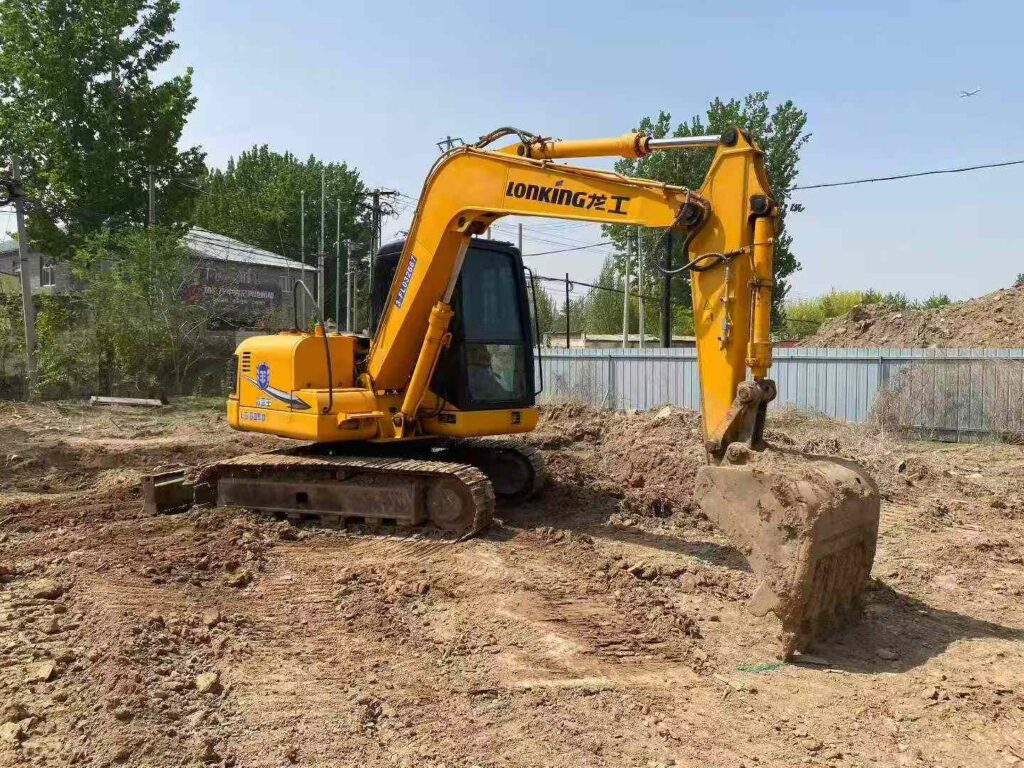 LONKING LG90 used excavator photo 6