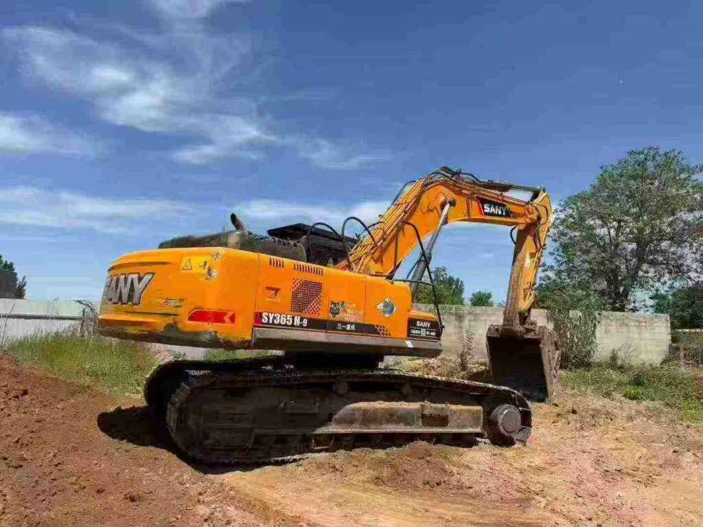 SANY SY365H-9 used excavator photo 2