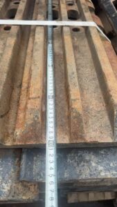SANY 650, XCMG 650, KOMATSU 650, SHANTUI 690 Track Shoe / Track Pad spare parts photo 1