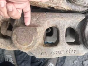 SANY 650, XCMG 650, XCMG 690 Track Chain Assembly spare parts photo 1