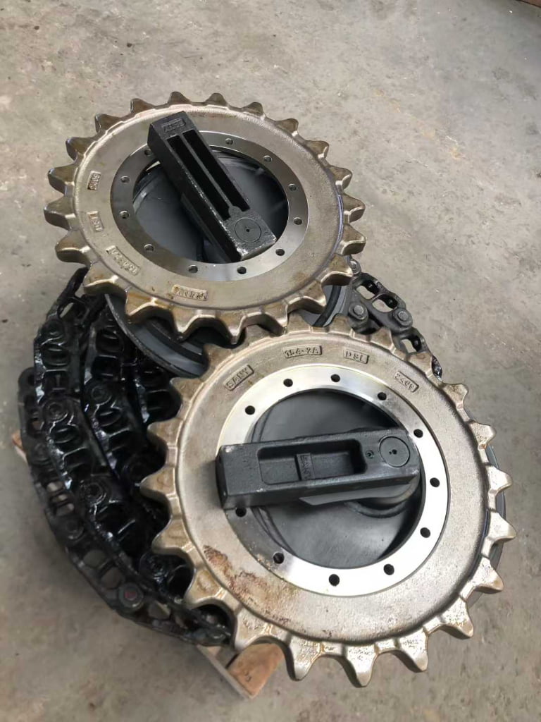 SANY 75 Track Chain Assembly spare parts photo 1