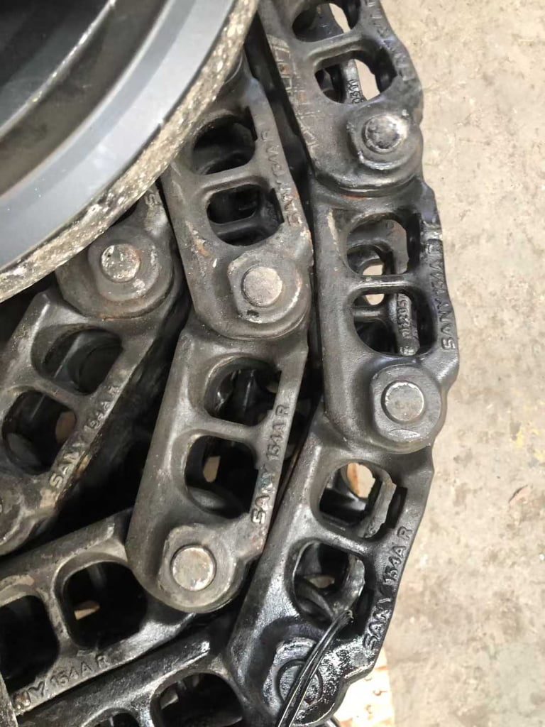 SANY 75 Track Chain Assembly spare parts photo 4