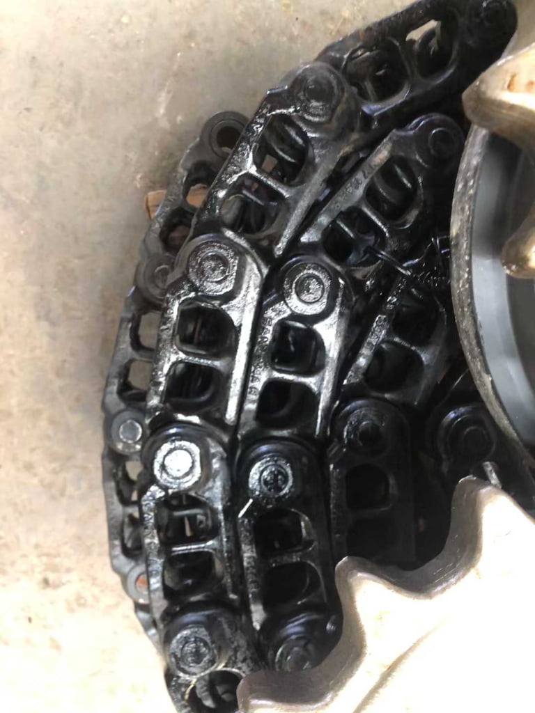 SANY 75 Track Chain Assembly spare parts photo 5