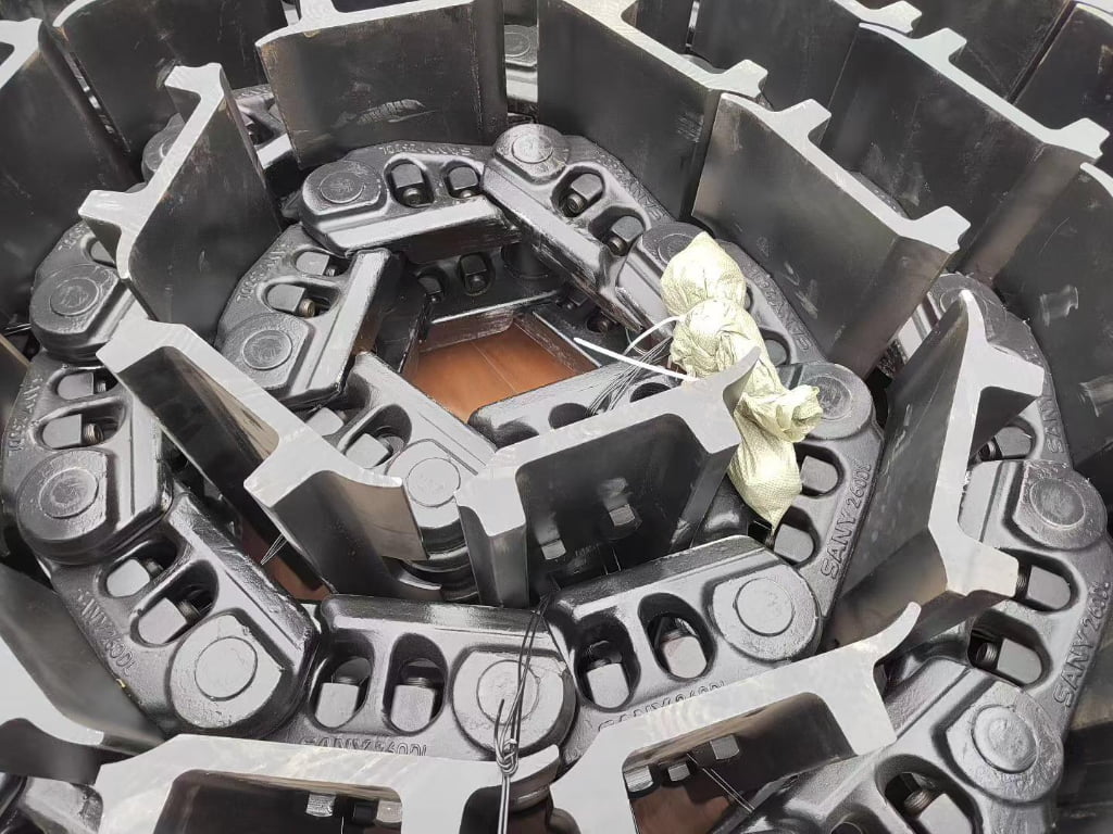 SANY 750 Track Chain Assembly spare parts photo 2