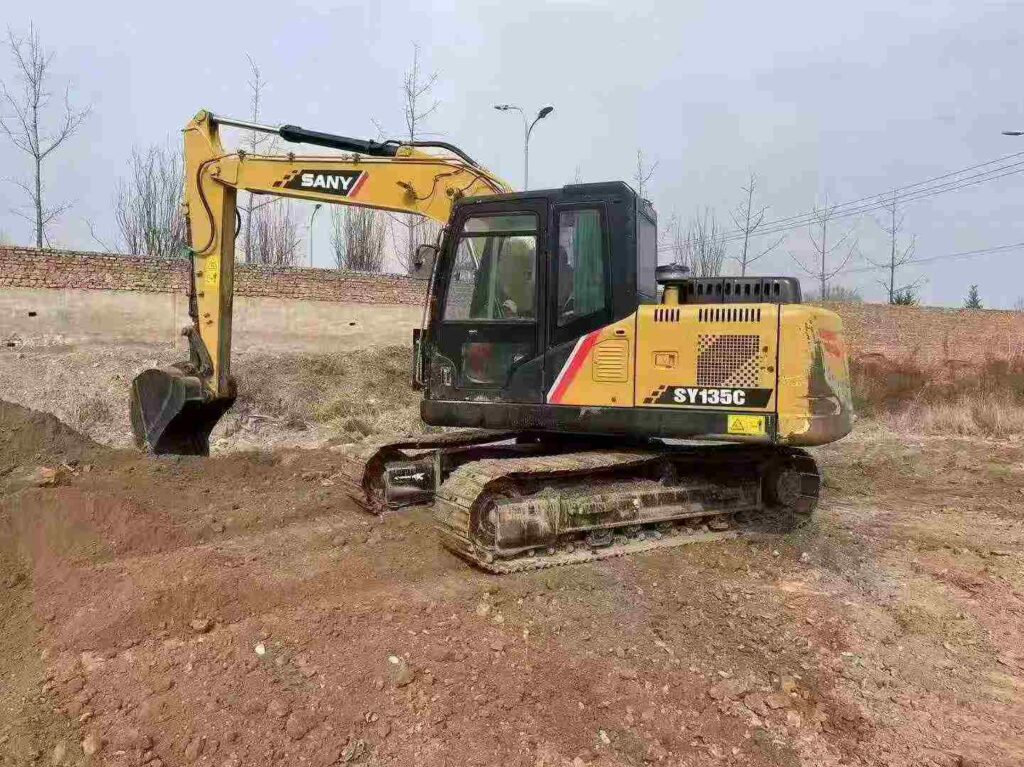 SANY SY135C used excavator photo 1