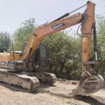 SANY SY155 used excavator photo 2