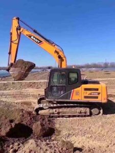 SANY SY155 used excavator photo 1