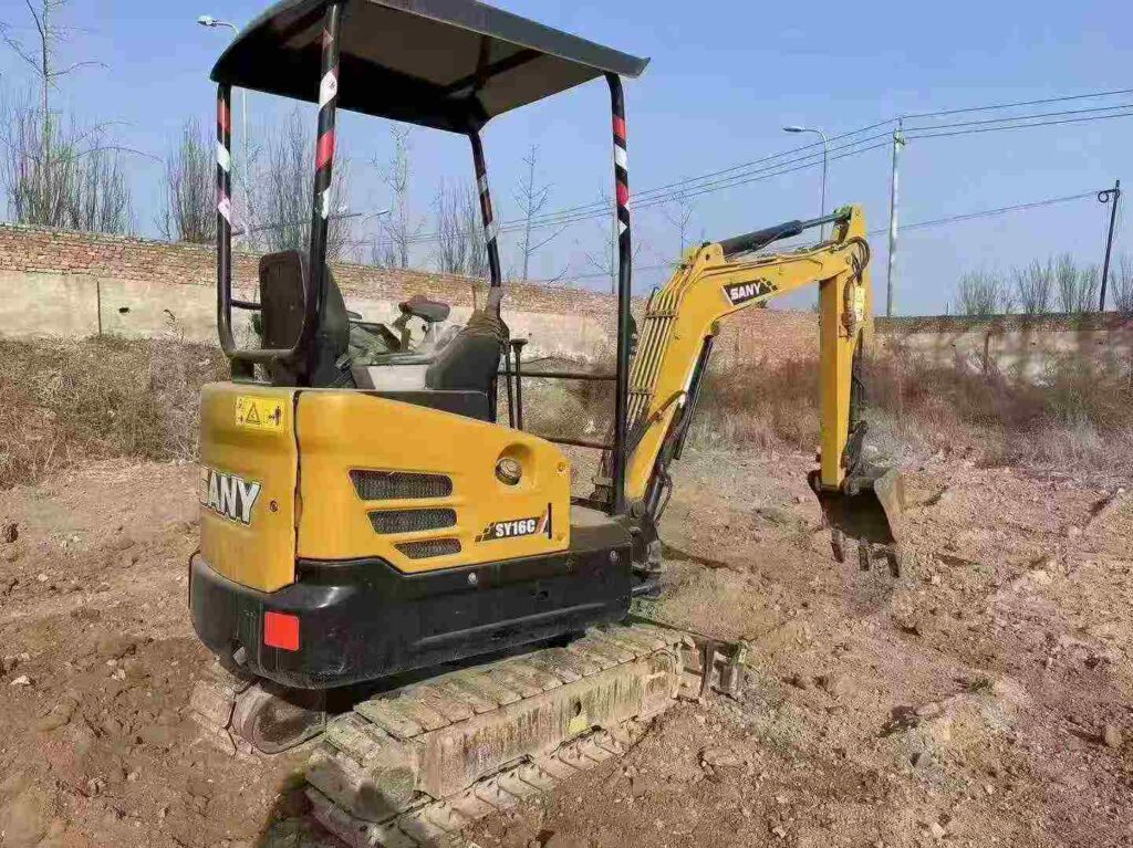 SANY SY16C used excavator photo 5