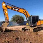 SANY SY215 used excavator photo 1