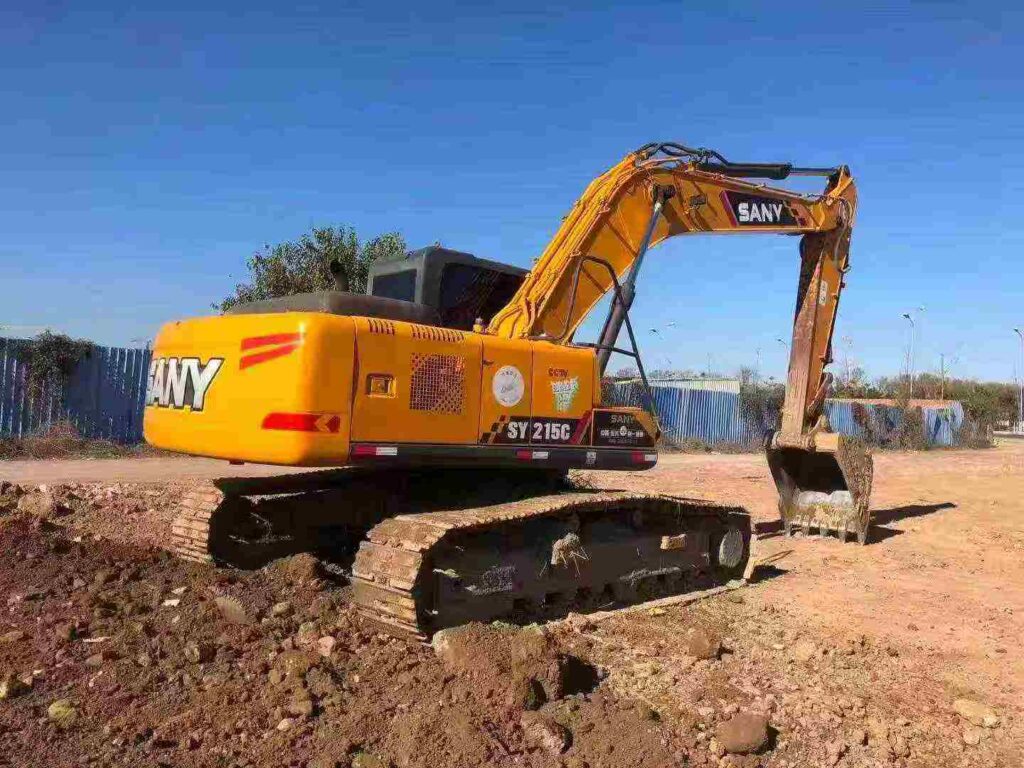 SANY SY215 used excavator photo 3