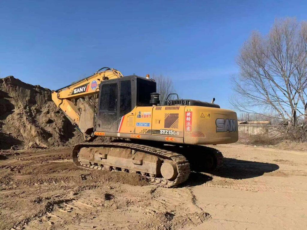 SANY SY215-9 used excavator photo 2
