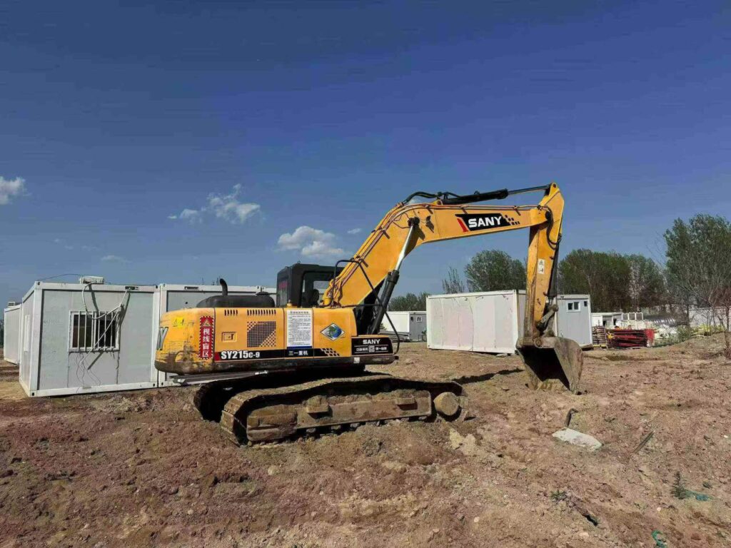 SANY SY215-9 used excavator photo 2