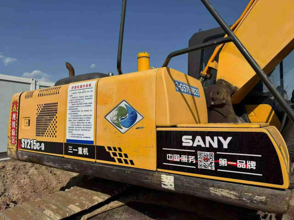 SANY SY215-9 used excavator photo 5