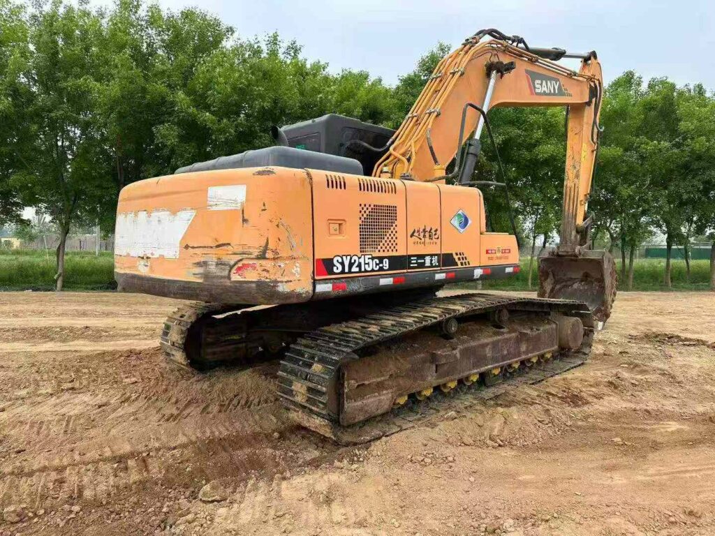 SANY SY215-9 used excavator photo 2