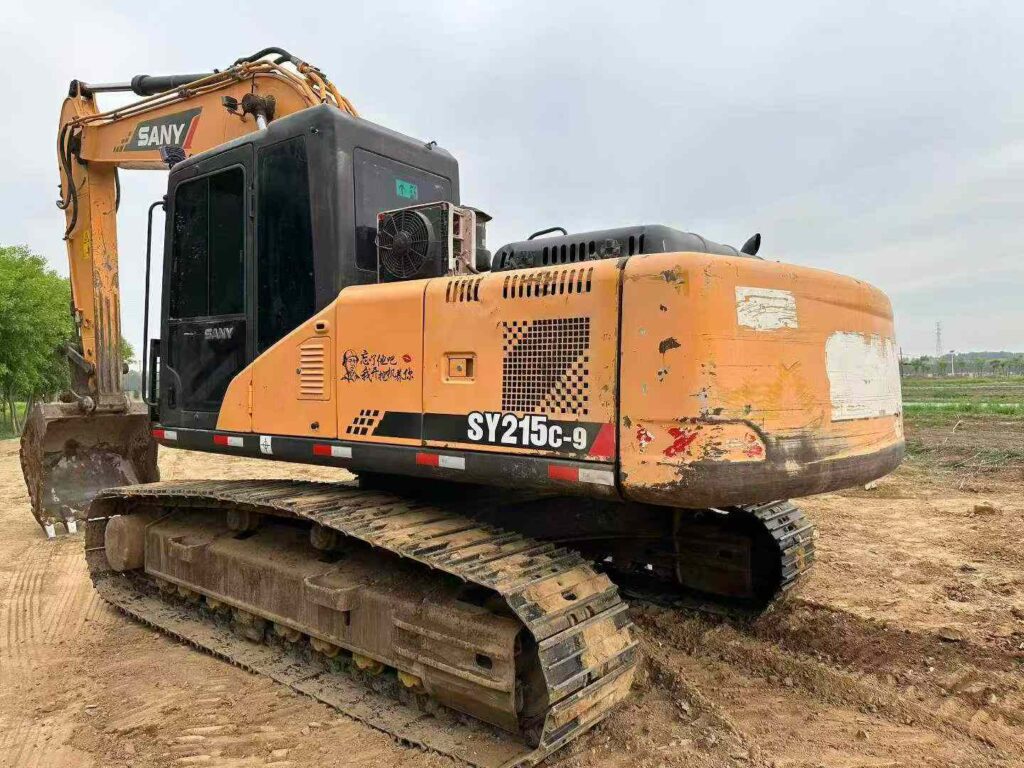 SANY SY215-9 used excavator photo 3