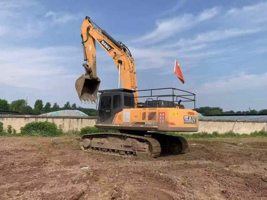 SANY SY335H-9 used excavator photo 2