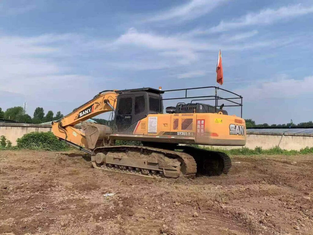 SANY SY335H-9 used excavator photo 2