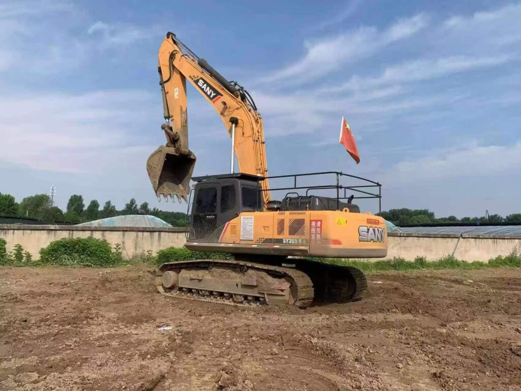 SANY SY335H-9 used excavator photo 2