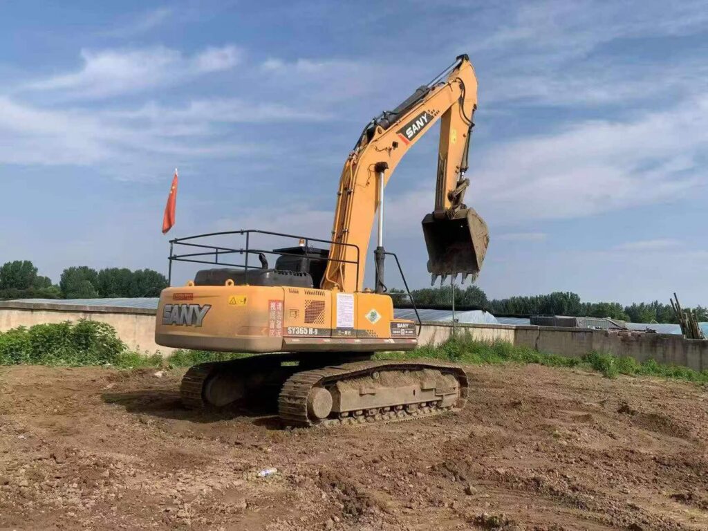 SANY SY335H-9 used excavator photo 4