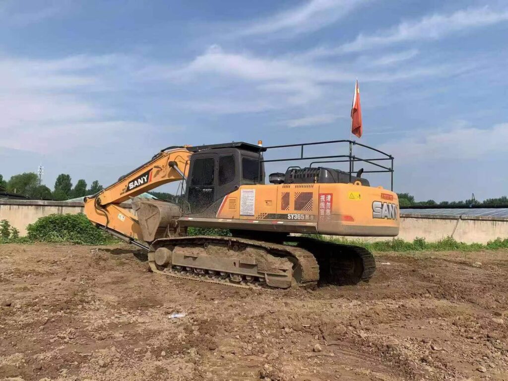 SANY SY335H-9 used excavator photo 2