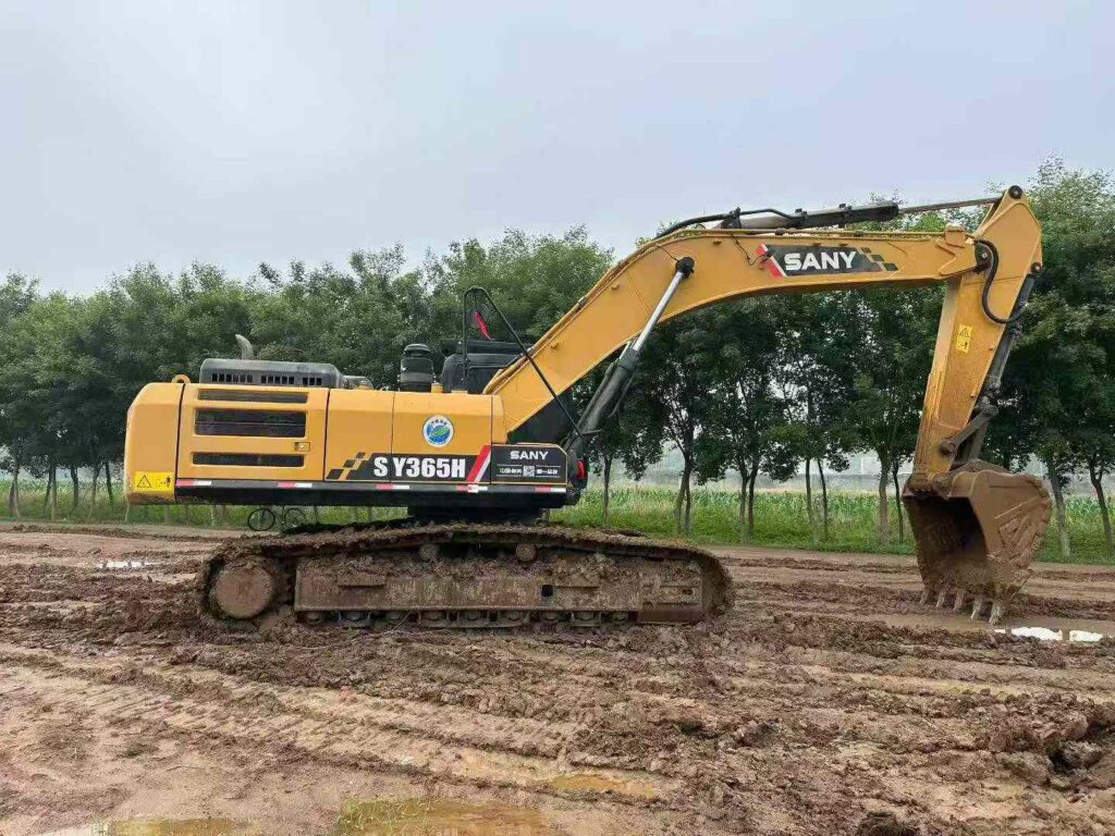 SANY SY365-10 used excavator photo 2