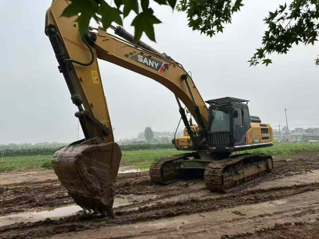 SANY SY365-10 used excavator photo 4