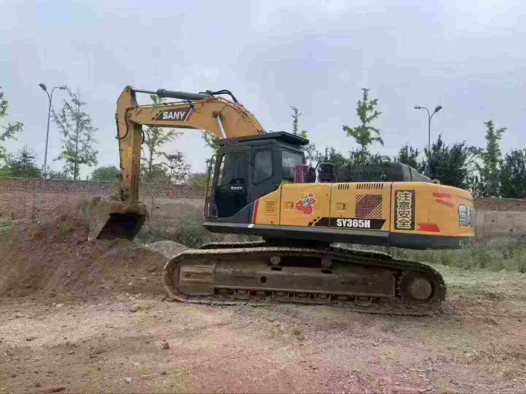 SANY SY365 used excavator photo 2