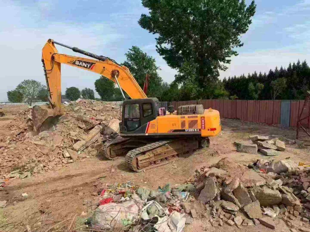SANY SY365H-9 used excavator photo 2