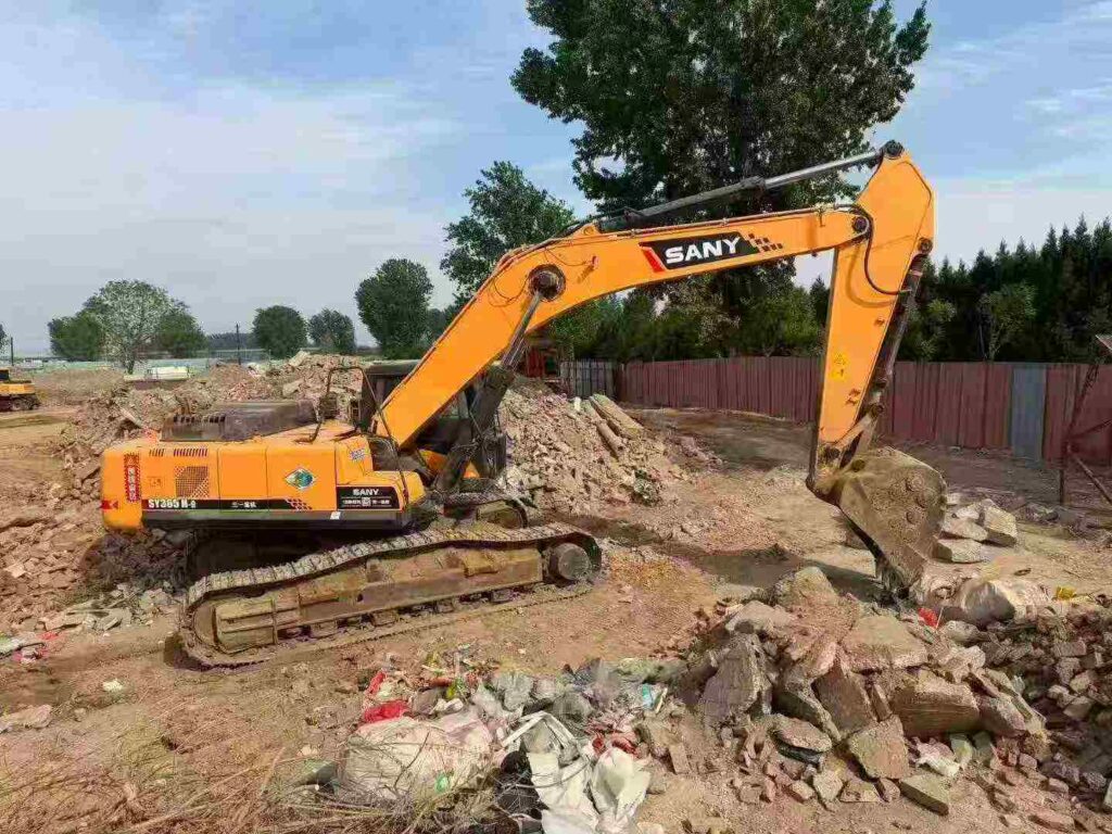 SANY SY365H-9 used excavator photo 3