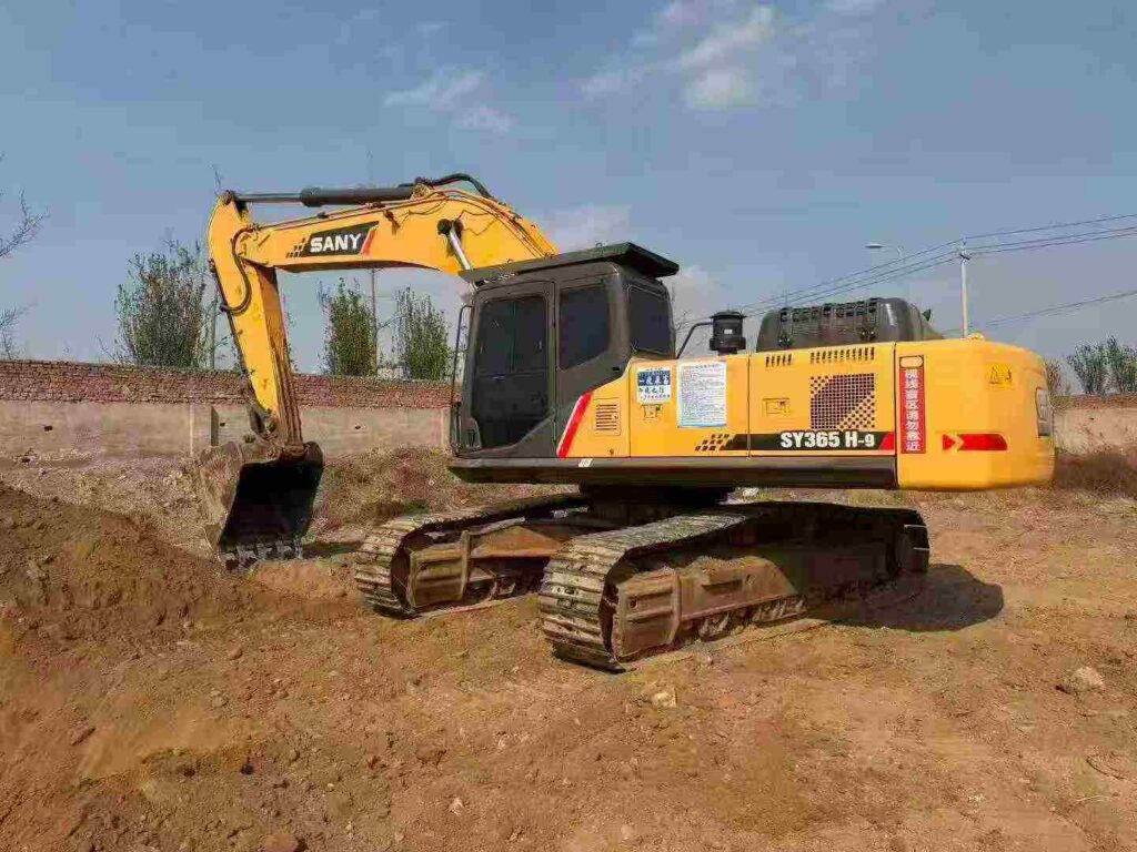 SANY SY365H-9 used excavator photo 2