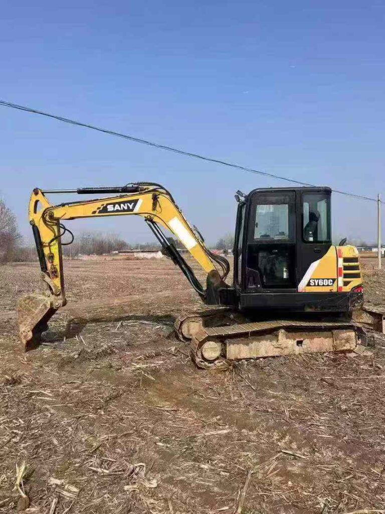 SANY SY60-10 used excavator photo 2