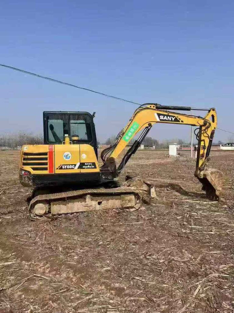 SANY SY60-10 used excavator photo 3
