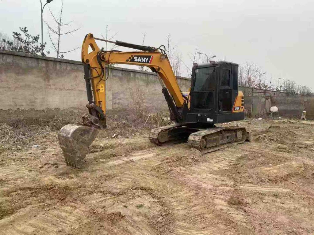 SANY SY60C used excavator photo 1