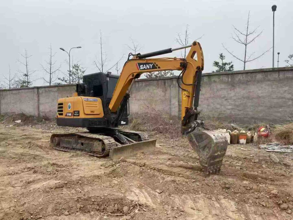 SANY SY60C used excavator photo 2