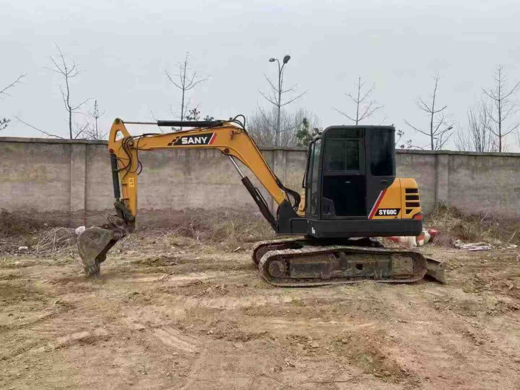 SANY SY60C used excavator photo 3