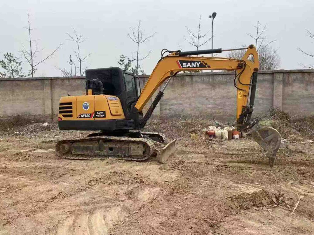 SANY SY60C used excavator photo 4