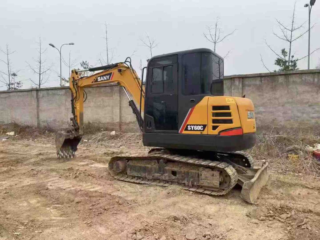 SANY SY60C used excavator photo 5