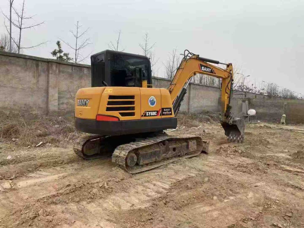 SANY SY60C used excavator photo 6