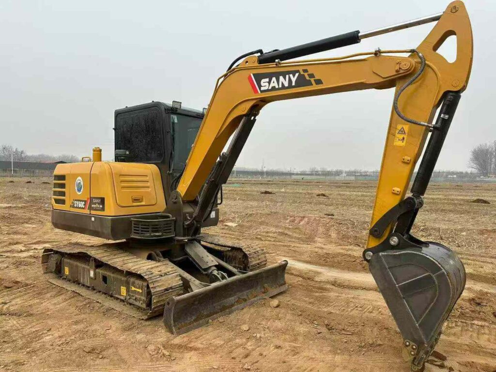 SANY SY60C used excavator photo 1