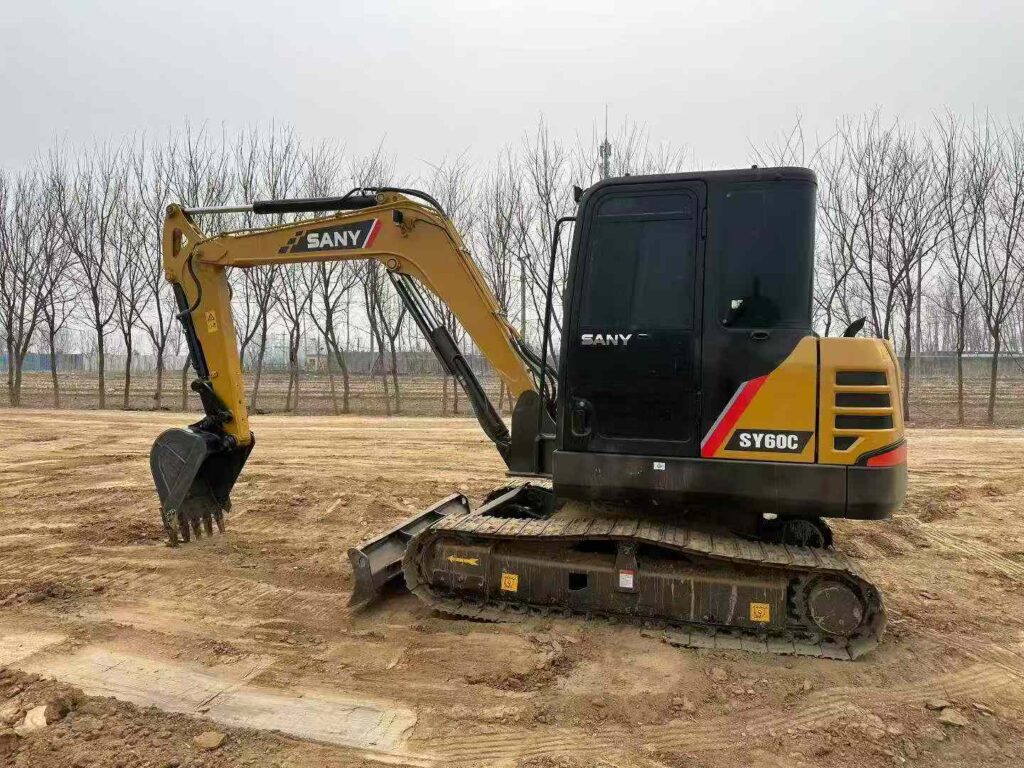 SANY SY60C used excavator photo 2