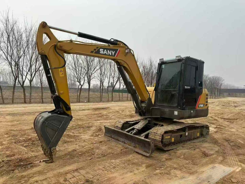 SANY SY60C used excavator photo 3