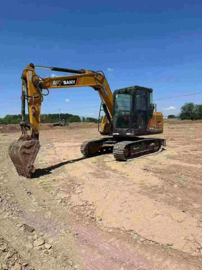 SANY SY75 used excavator photo 2